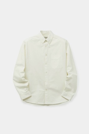 [COOR] Button Down Washed Oxford Shirt (Off-White) 正規品 韓国ブランド 韓国通販 韓国代行 韓国ファッション クール クーア クアー COOR 日本 店舗