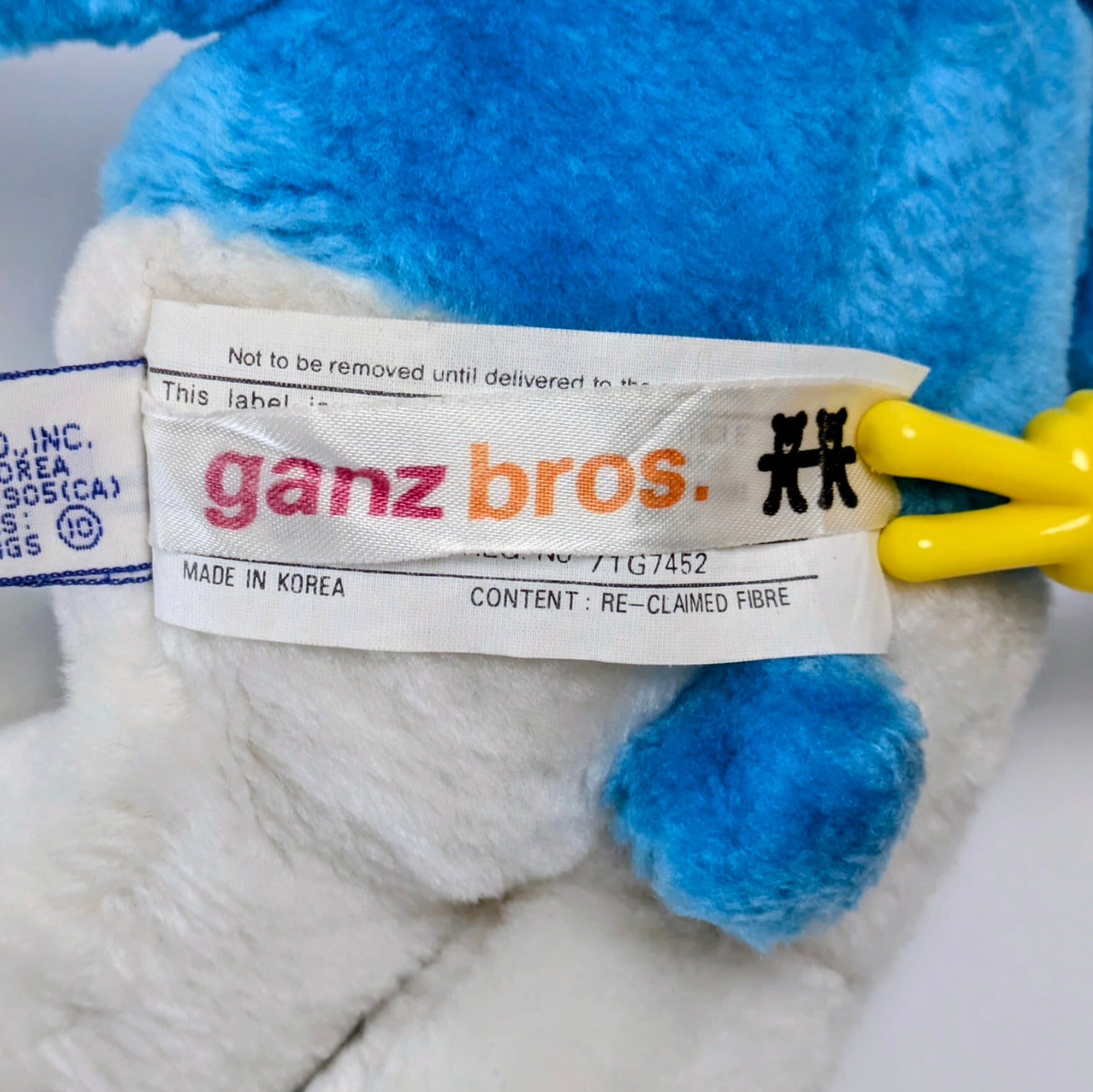 ☆ VINTAGE1981 ☆ 【 Smurf（スマーフ）】【A】 PLUSH TOY / プラッシュ / ぬいぐるみ / VINTAGE / ビンテージ 〚アメリカン雑貨 アメトイ〛