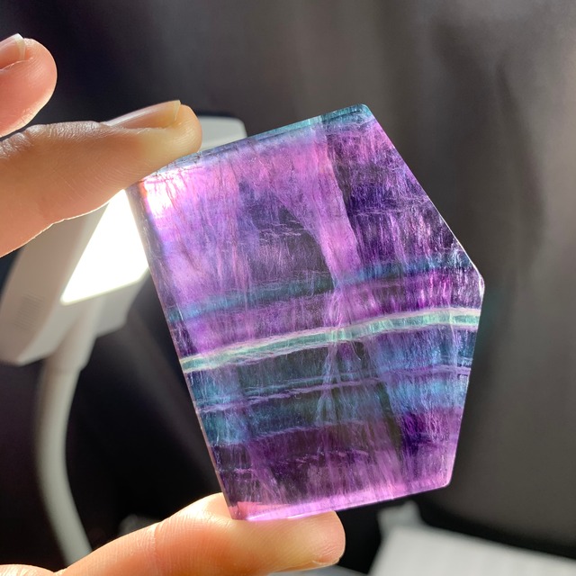 no3パープル美グラデーションフローライトプレート