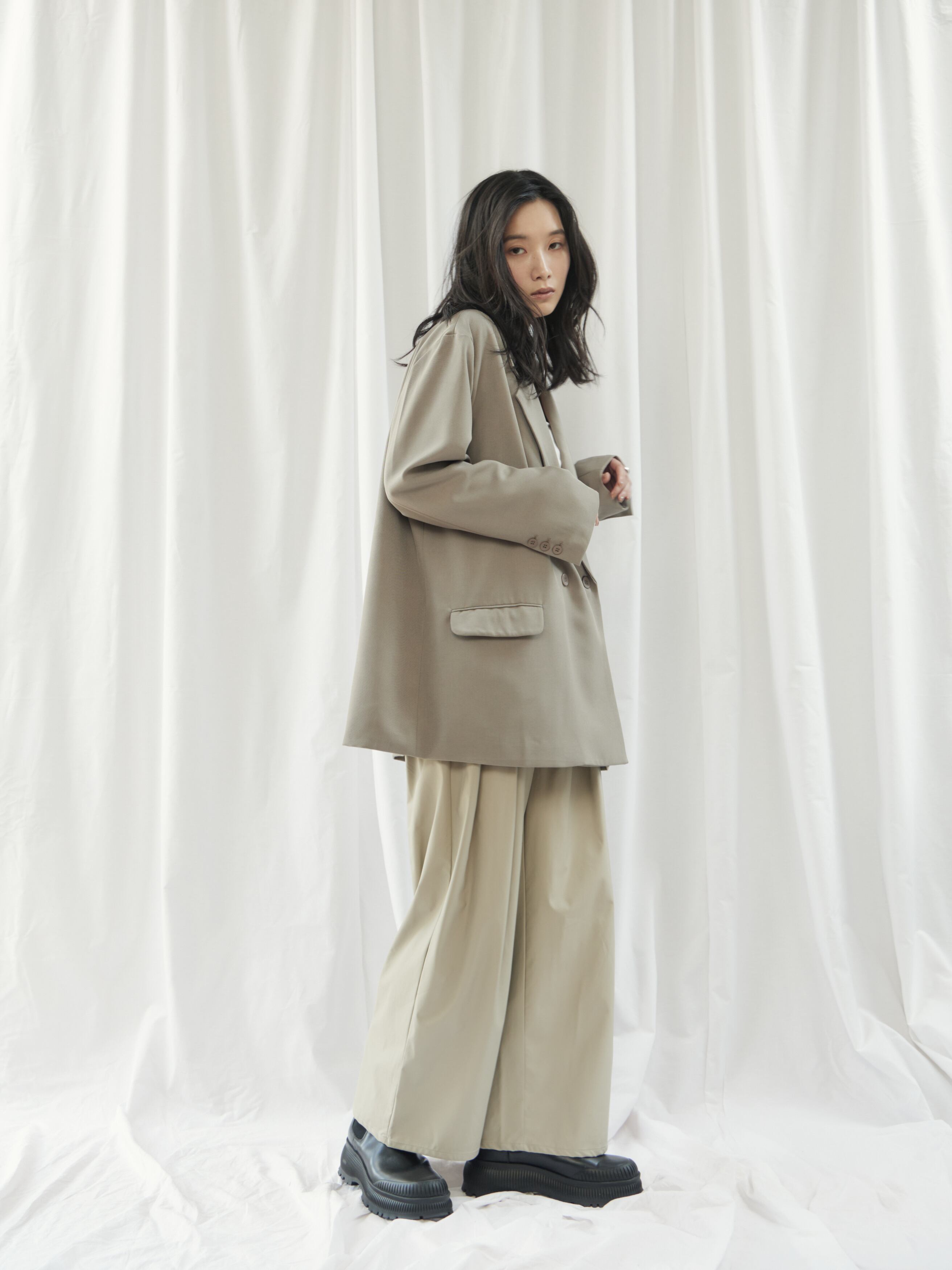 DOUBLE TAILORED JK（ﾀﾞﾌﾞﾙﾃｰﾗｰﾄﾞｼﾞｬｹｯﾄ）【7543097】 | CIEL'AIR