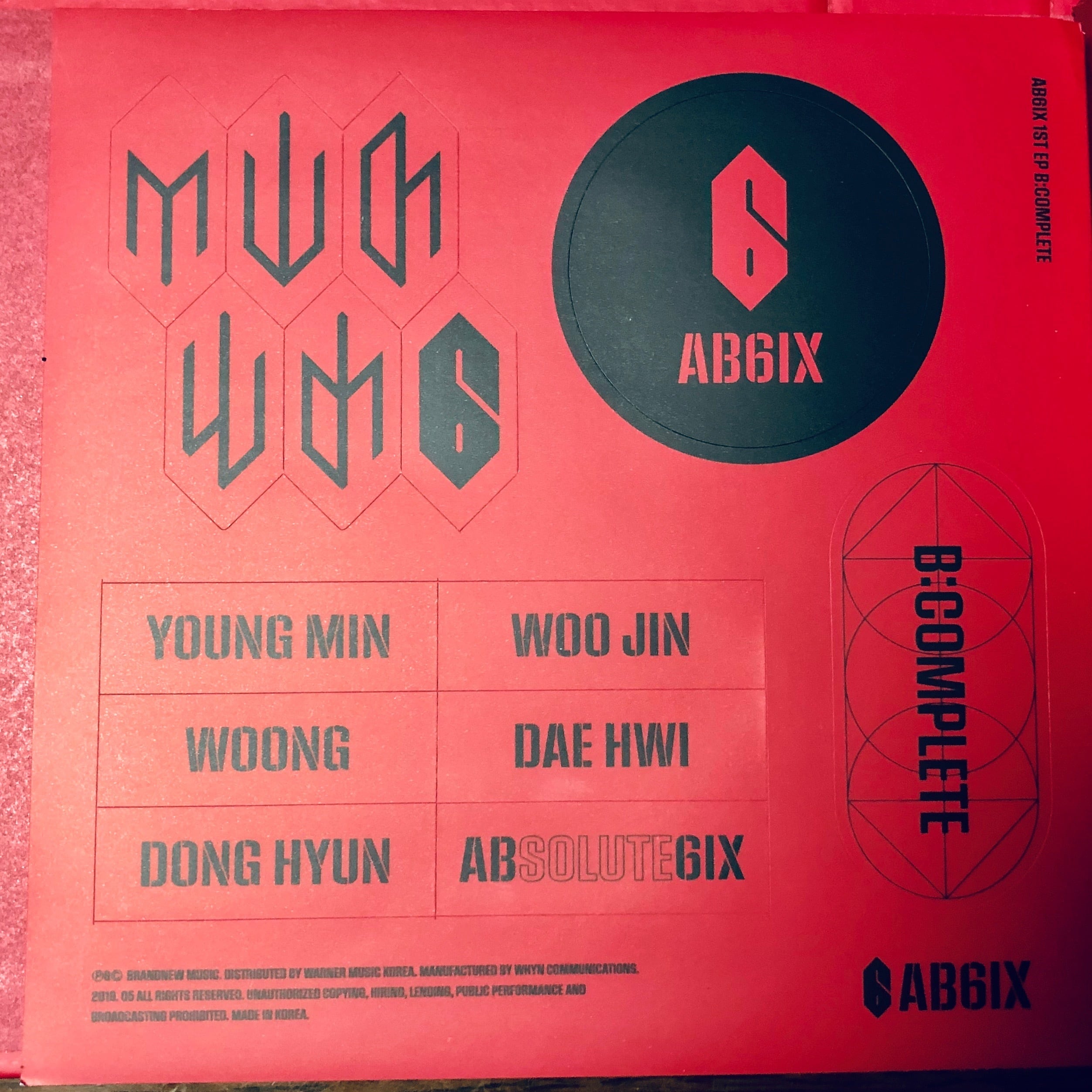 AB6IX、直筆サイン入り1stアルバム | Kショップ「こりあり」