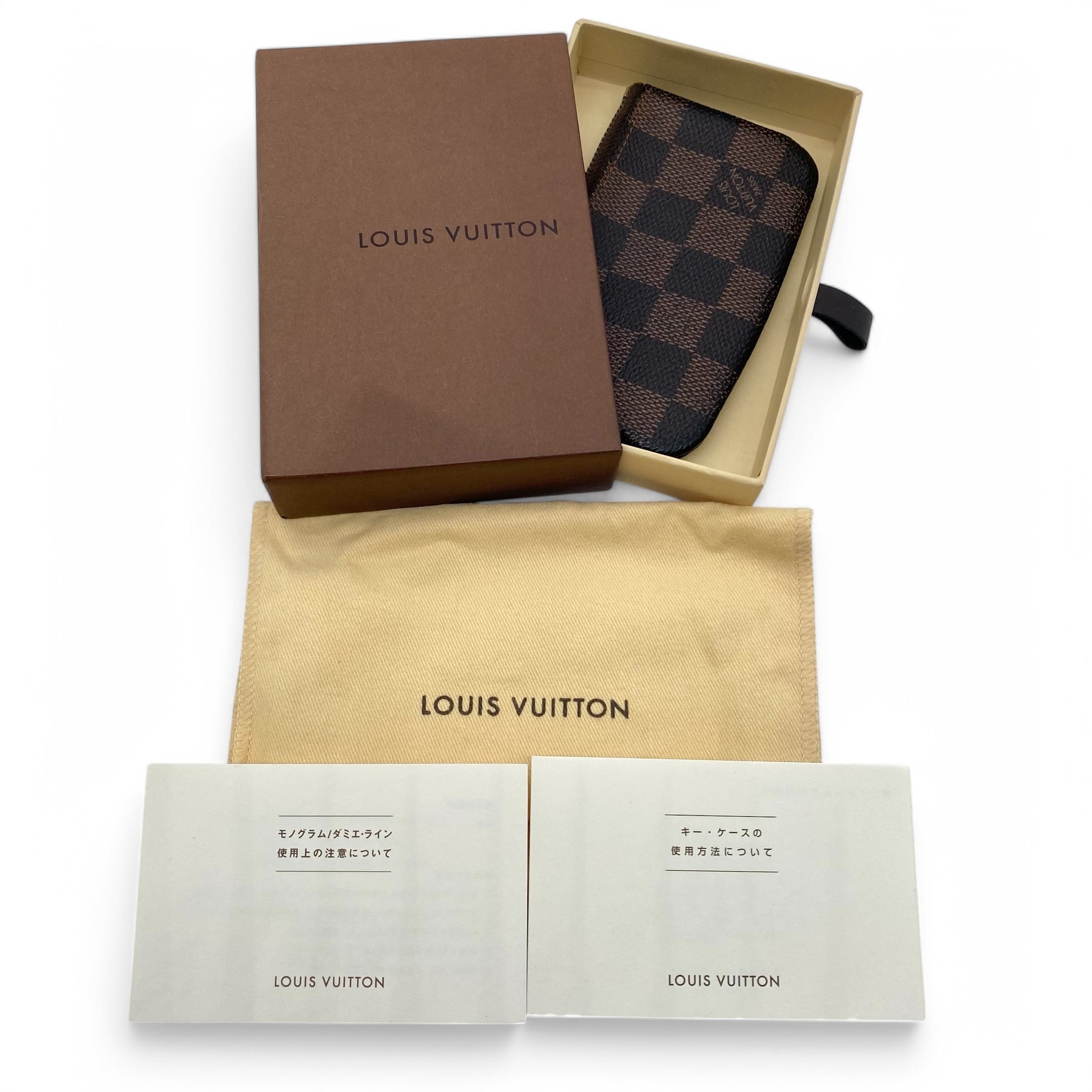 Louis Vuitton Damier Pochette Clé Coin Case ダミエ ポシェット クレ