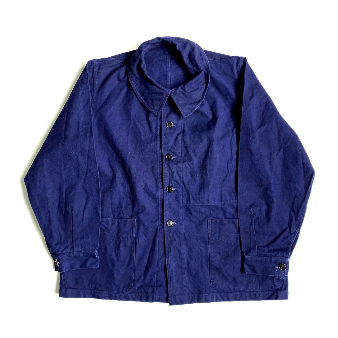 50年代 フランス軍 フレンチワークジャケット メンズXS〜S相当 古着  