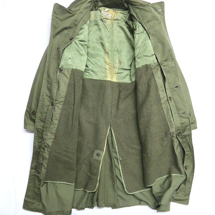 古着 50年代 US.ARMY M-1950 オーバーコート ライナー付き ミリタリー