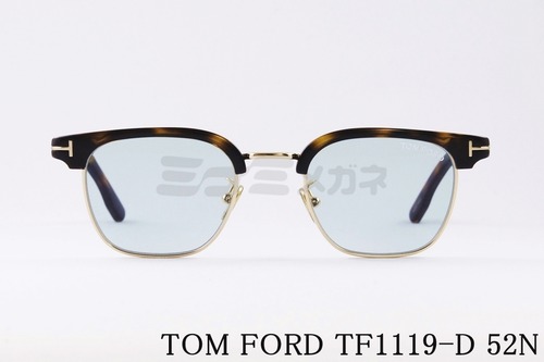 TOM FORD サングラス TF1119-D 52N 日本限定 サーモント ブロー ウェリントン コンビネーション クラシカル メンズ レディース トムフォード