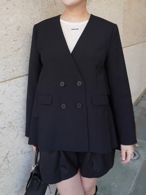 【予約】blossom jacket / black (2月下旬発送予定)