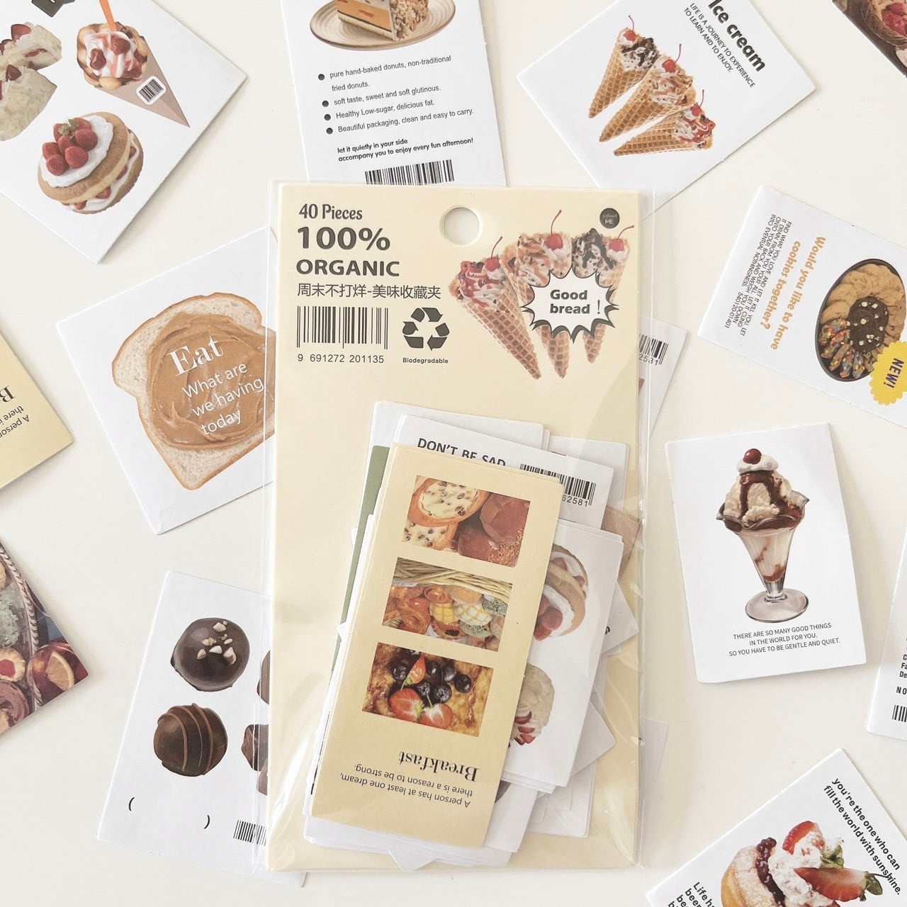 ラベルフレークシール dessert