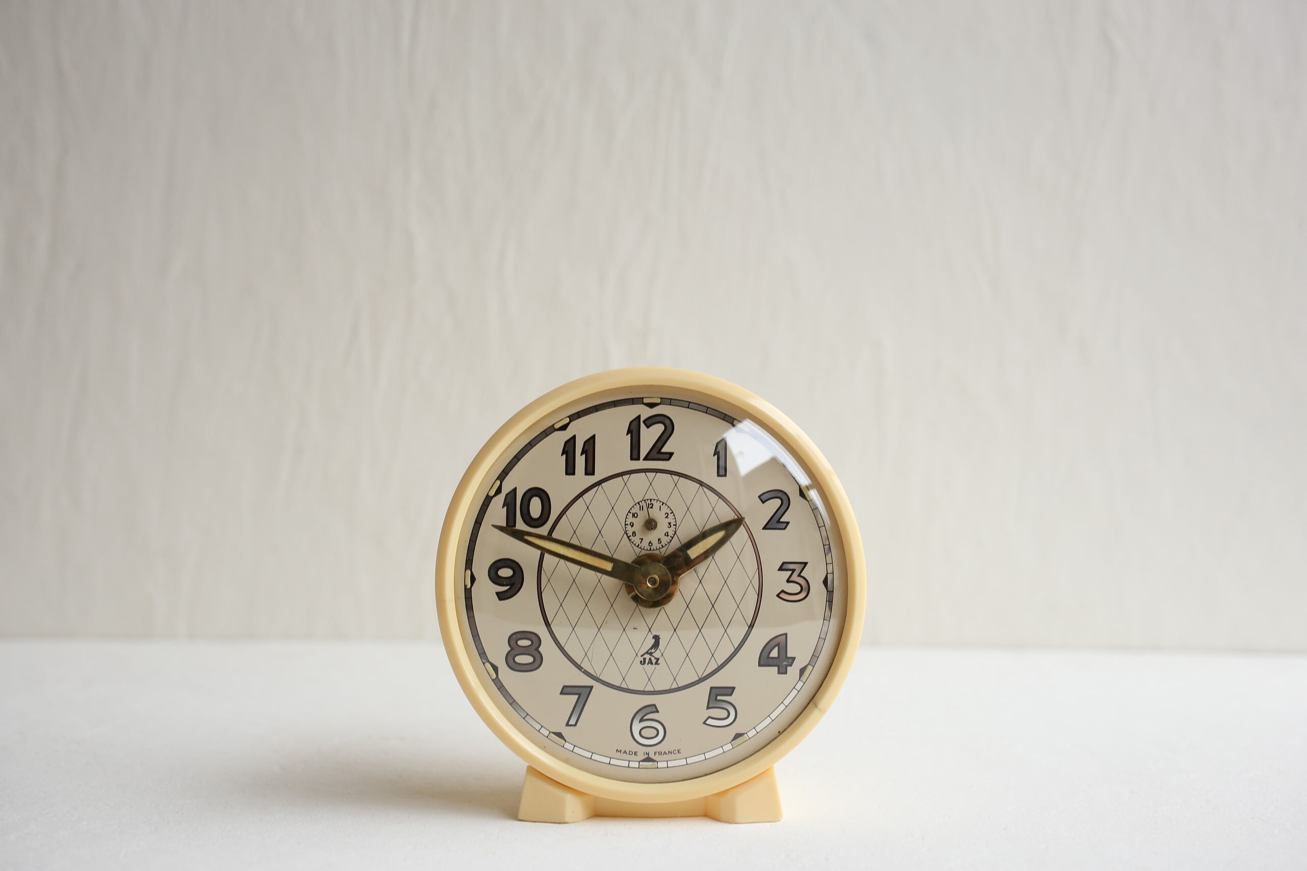 フランス アンティーク ヴィンテージ JAZ 目覚まし時計 GALBIC『映画 アメリの時計』 N-03385