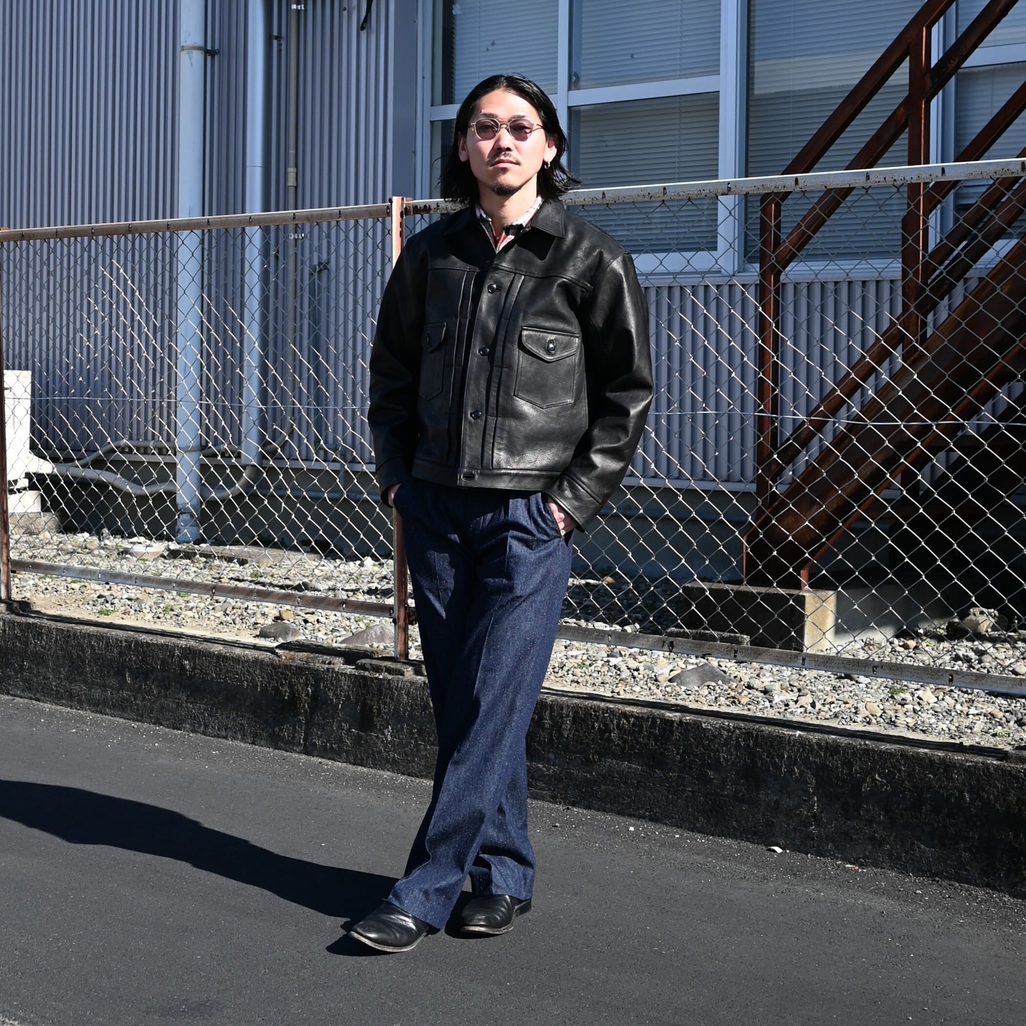 OLD JOE(オールドジョー)名作PATINA HORSE-HIDE JEAN JACKET