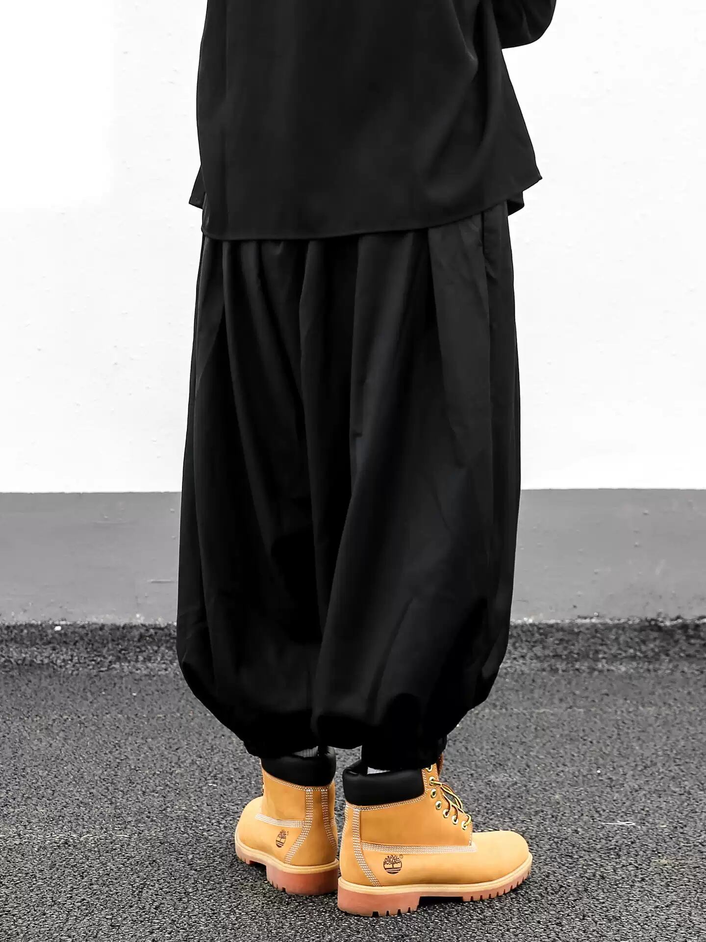 【ORV0173】Elastic Waist Harem Pants