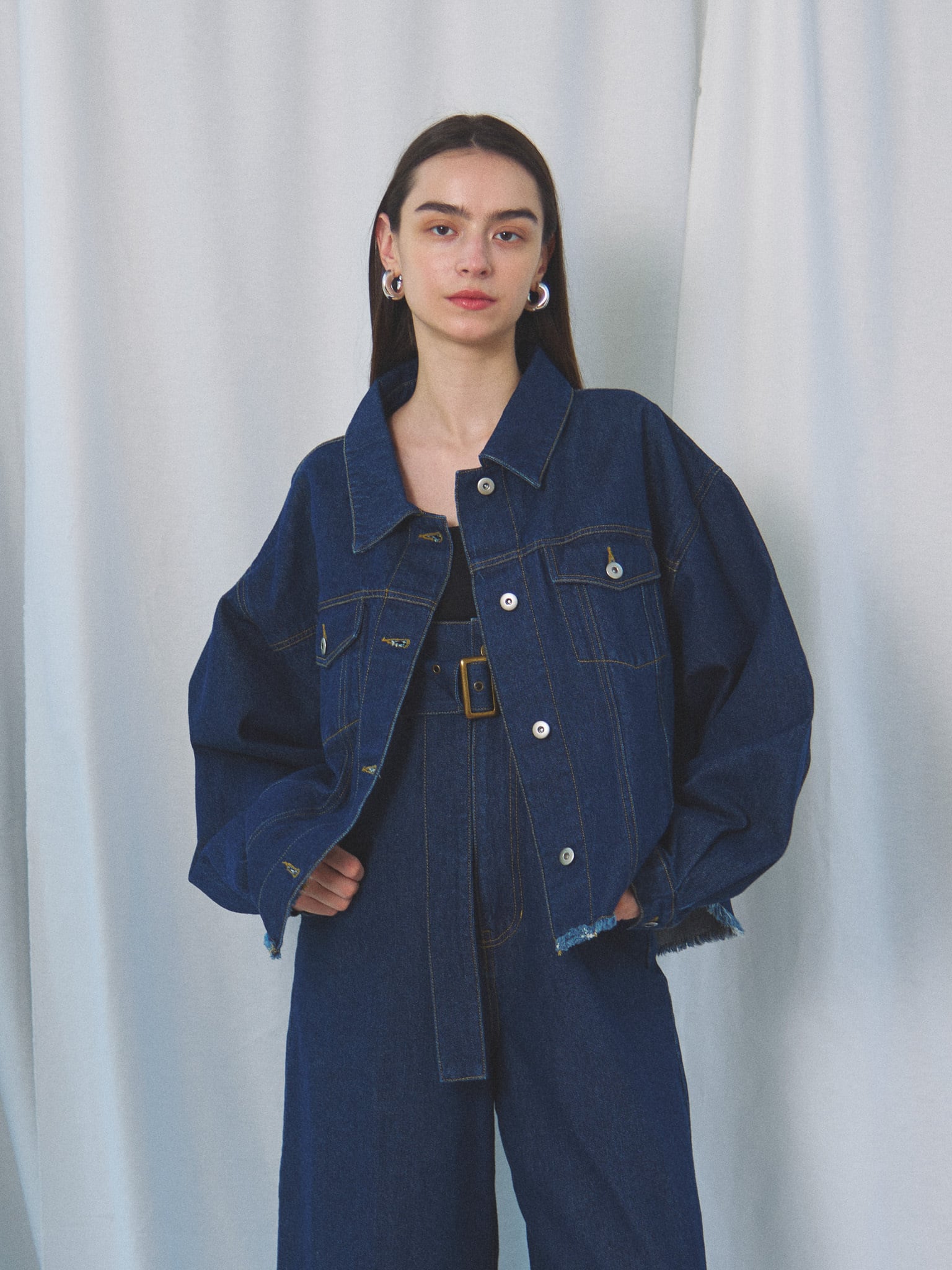 FRINGE DENIM JACKET(フリンジデニムジャケット)【5513027】