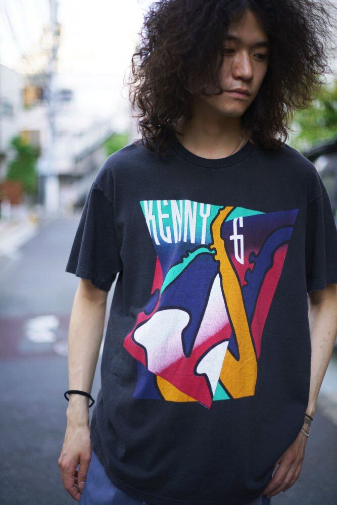 Kenny G [KENNY-G] Vintage Print T-shirt [1990s] Vintage Tour T