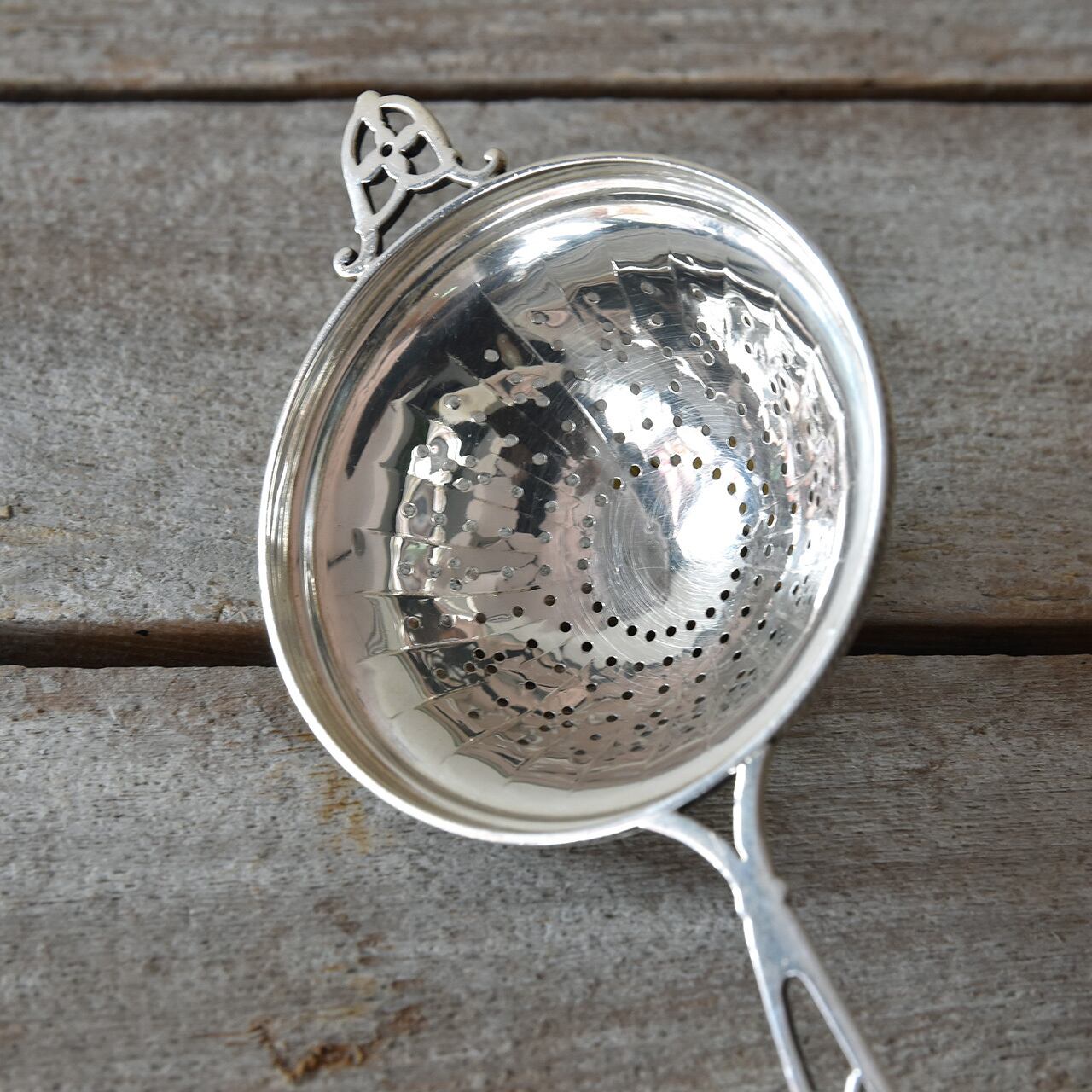 Silver Tea Strainer / シルバー（純銀） ティー ストレーナー