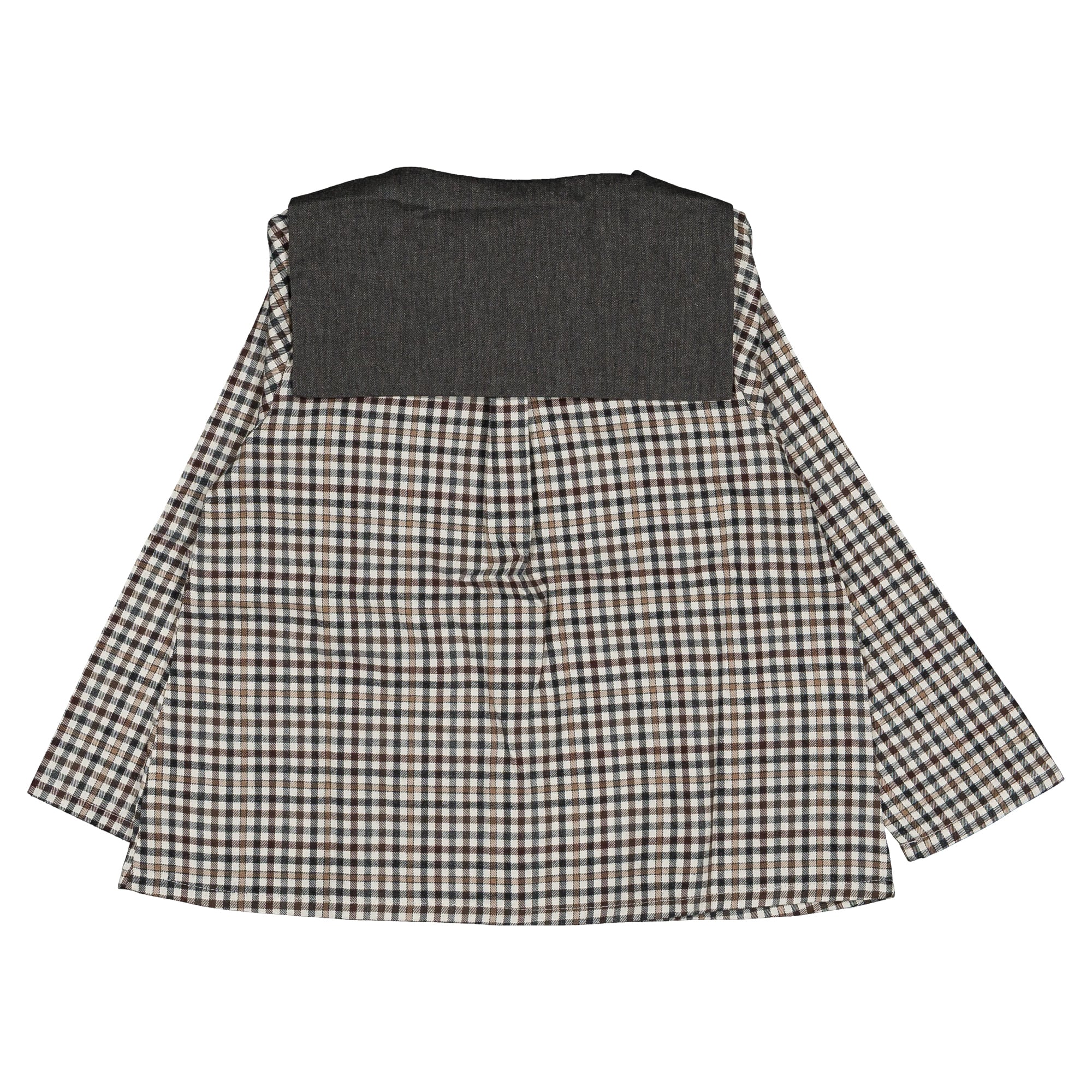 【予約/送料無料】Shirt MONGE - gray collar / Maison Marelle