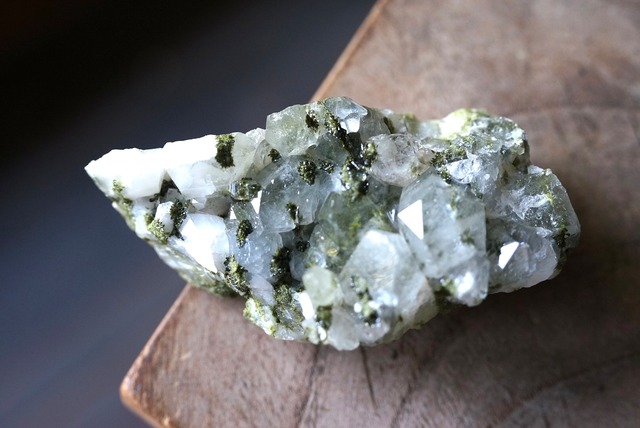 トルコ産クォーツ/エピドート Quartz / Epidote