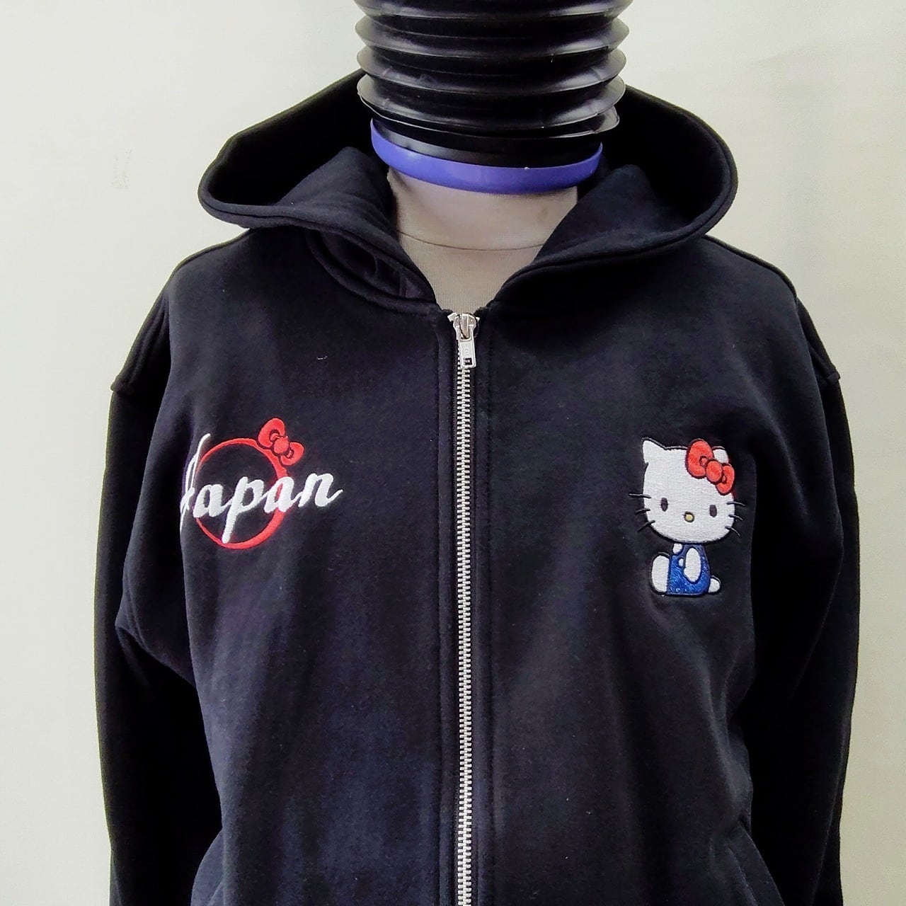 KITTY 北斎風 絡繰魂コラボ パーカー 黒 L XL XXL 絡繰魂ブランド