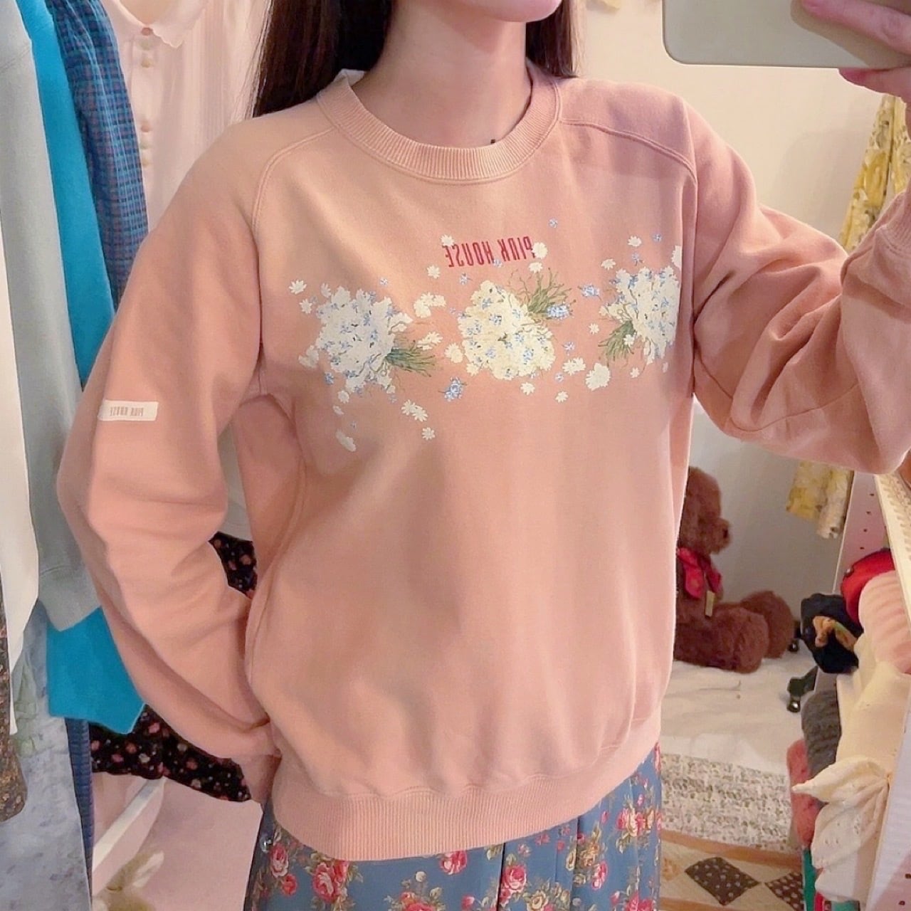 PINKHOUSE / flower bouquet sweat