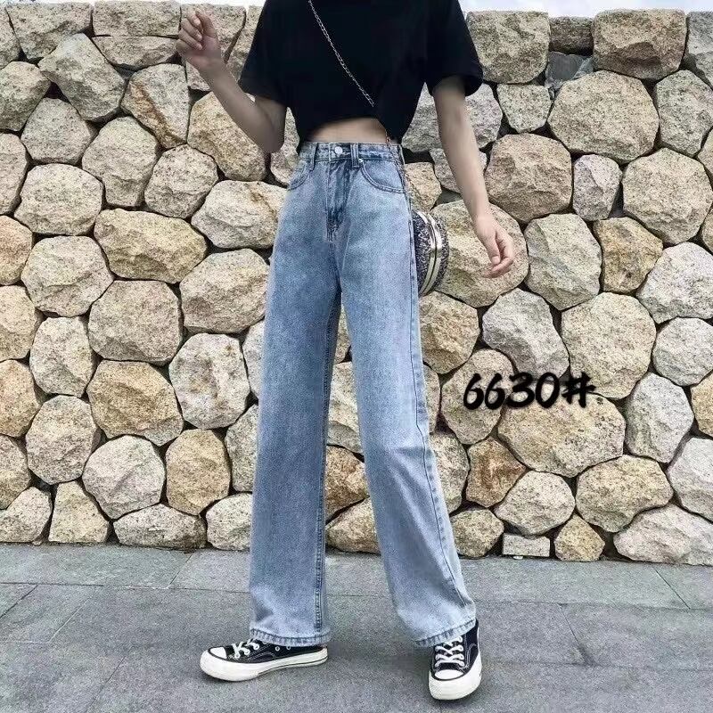 デニムワイドパンツ　ASF2403-6630