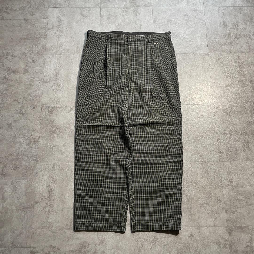 90s balenciaga バレンシアガ スラックス チェック【W35】 | PAY ID