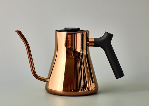 Fellow Stagg Pour-Over Kettle  POLICED  COPPER (直火・IH用ケトル) 温度計付き