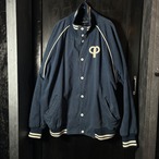 PELLE PELLE コットンジャケット　ネイビー×ホワイト　ペレペレ　XXL
