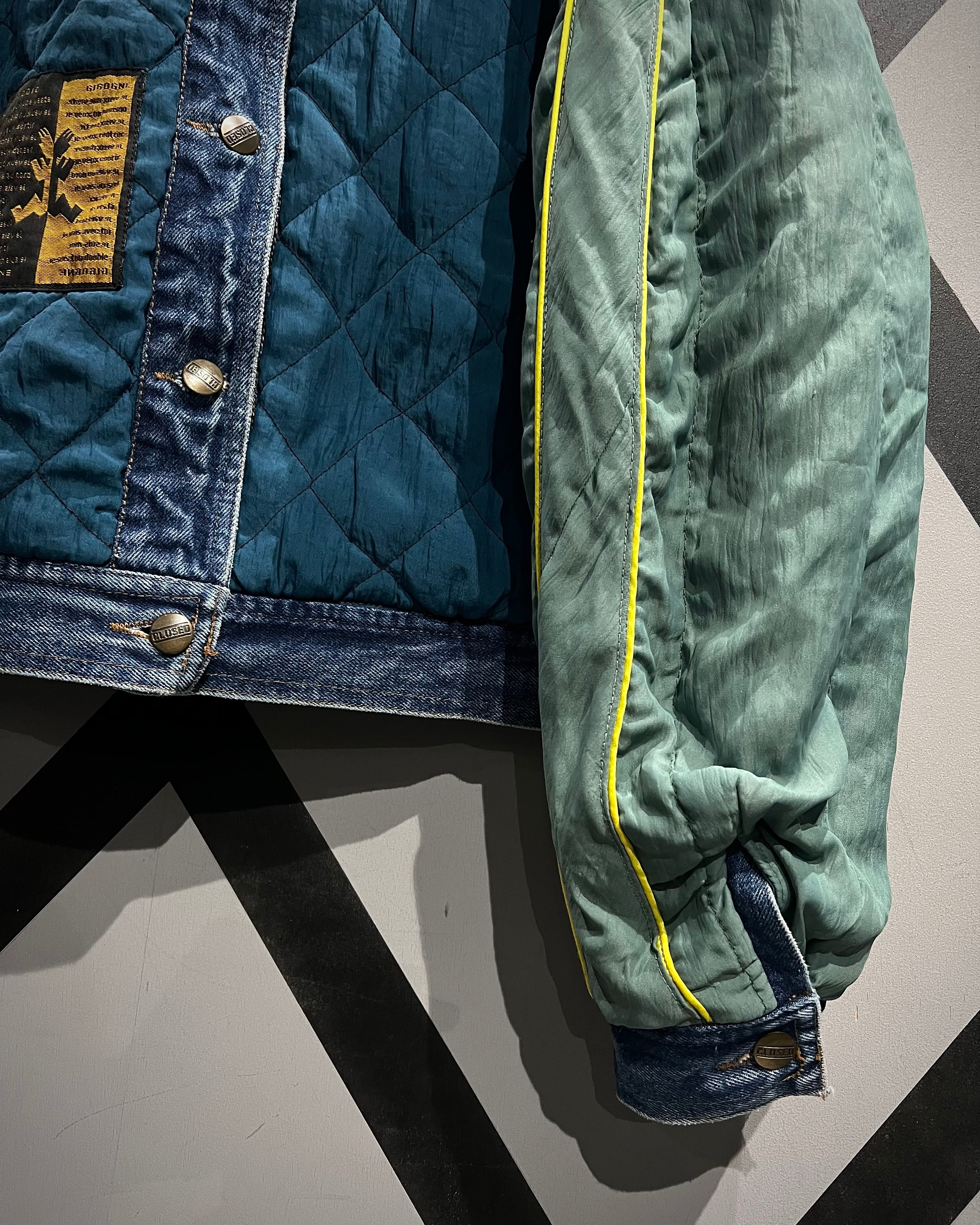 X VINTAGE】80's “CLOSED”“MARITHE FRANCOIS GIRBAUD”Reversible