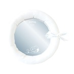 スヌーピークッションフレームミラー ホワイト(5256859)