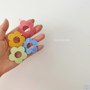 «sold out»«poisson» フラワーヘアピン