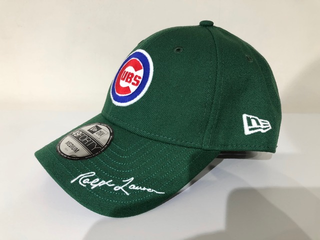 NEW ERA x POLO RALPH LAUREN COOPERSTOWN 49FORTY CHICAGO CUBS (GREEN)