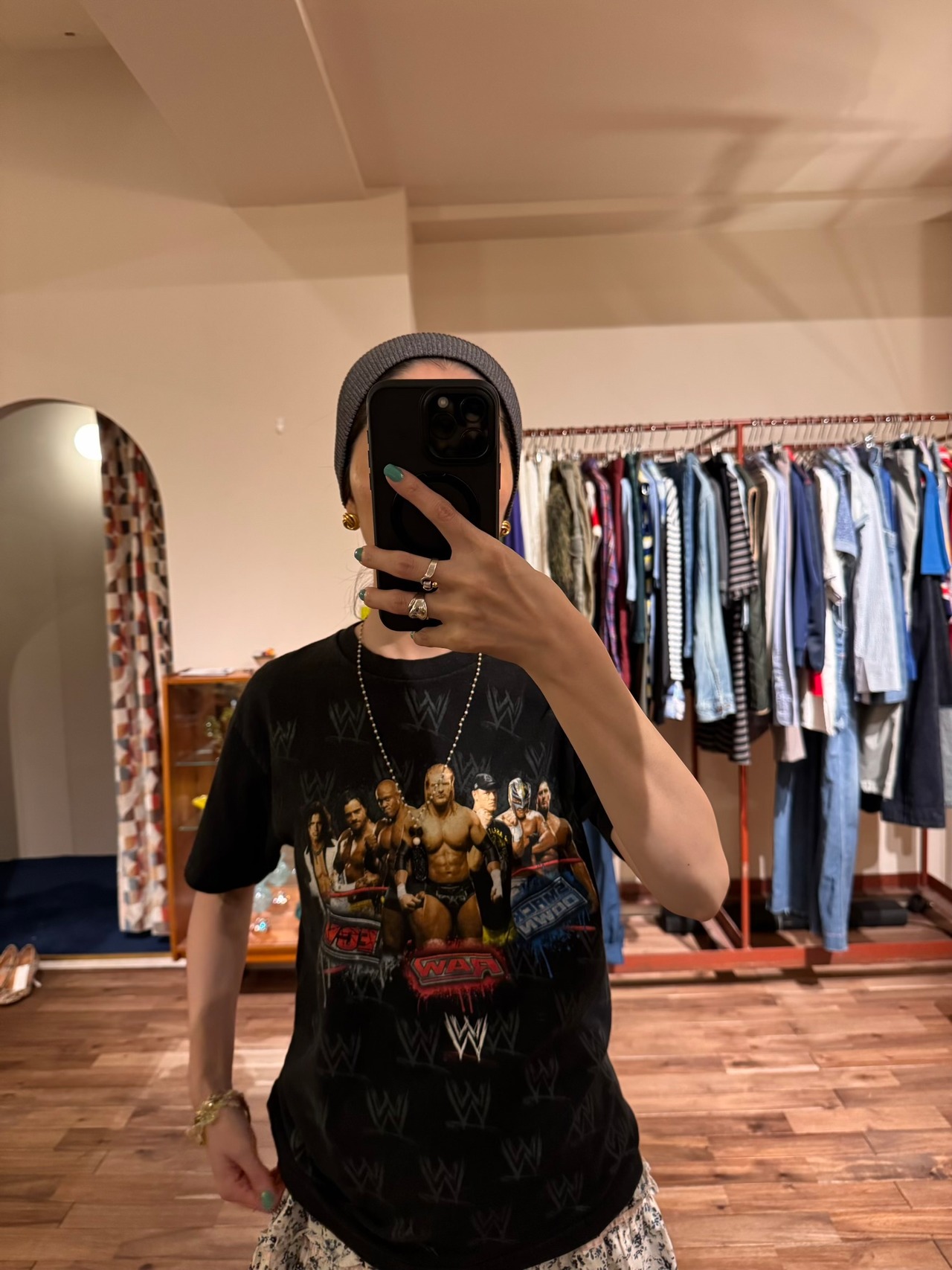 WWE SMACKDOWN/RAW/ECW ALLSTAR Tシャツ