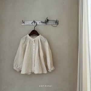 【即納 XS, S】ellis blouse / oatmeal
