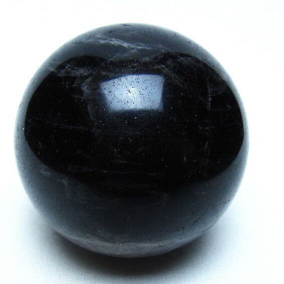 モリオン 黒水晶 丸玉 62mm 一点物 151-9508