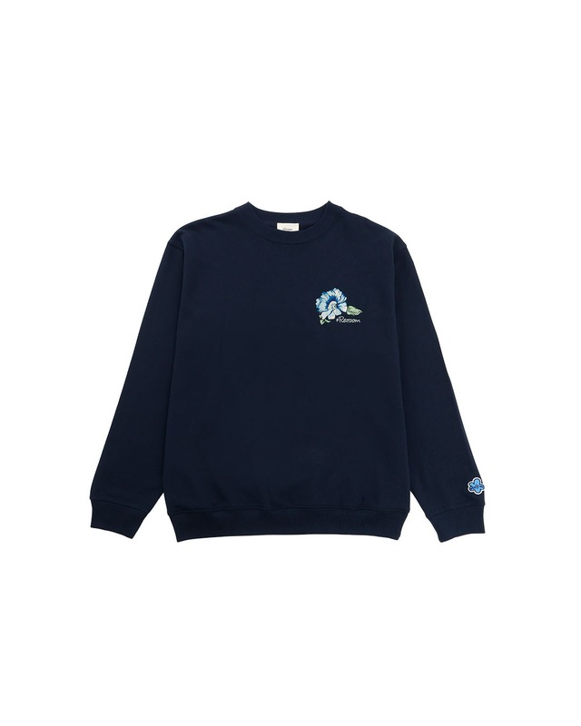 【#Re:room】FLOWER EMBROIDERY LOGO TRAINER［REC928］