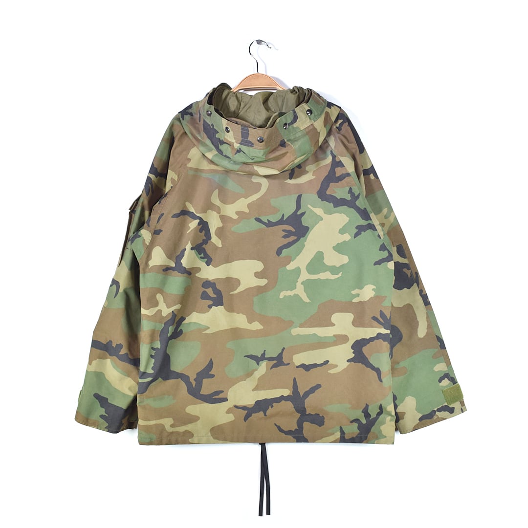 90s 米軍 ゴアテックスパーカー ECWCS ウッドランドカモ SP0100 90s 米軍 ゴアテックスパーカー ECWCS ウッドランドカモ SP0100