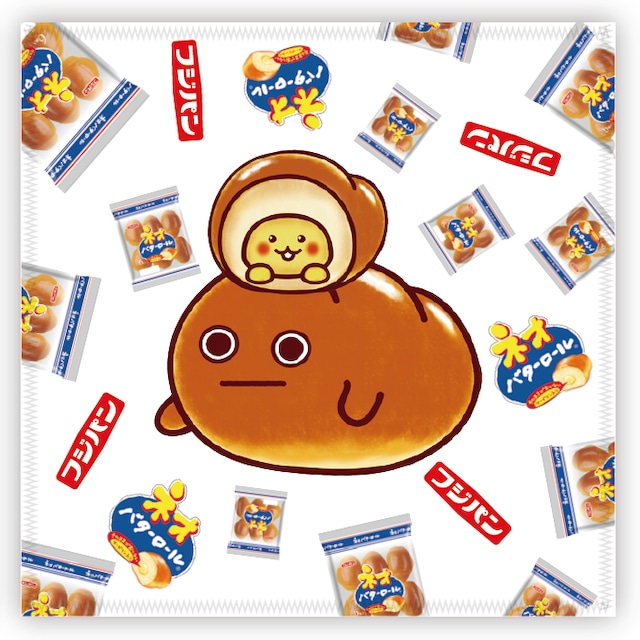 【7月まで】フジパン ネオバタくん 当選品 フジパン ハンドタオルD(ネオバタくん) | ニッポンノイチ