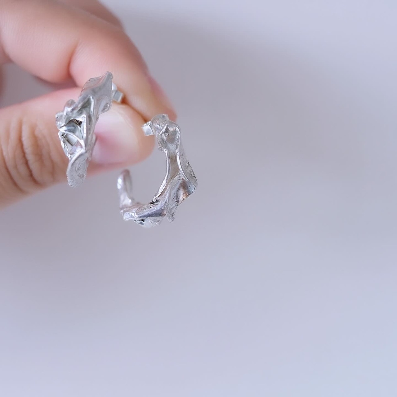 【shiwa】hoop pierce