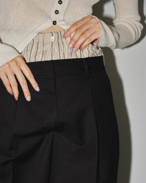 【送料無料】Double Waist Trousers [TODAYFUL] /12410715