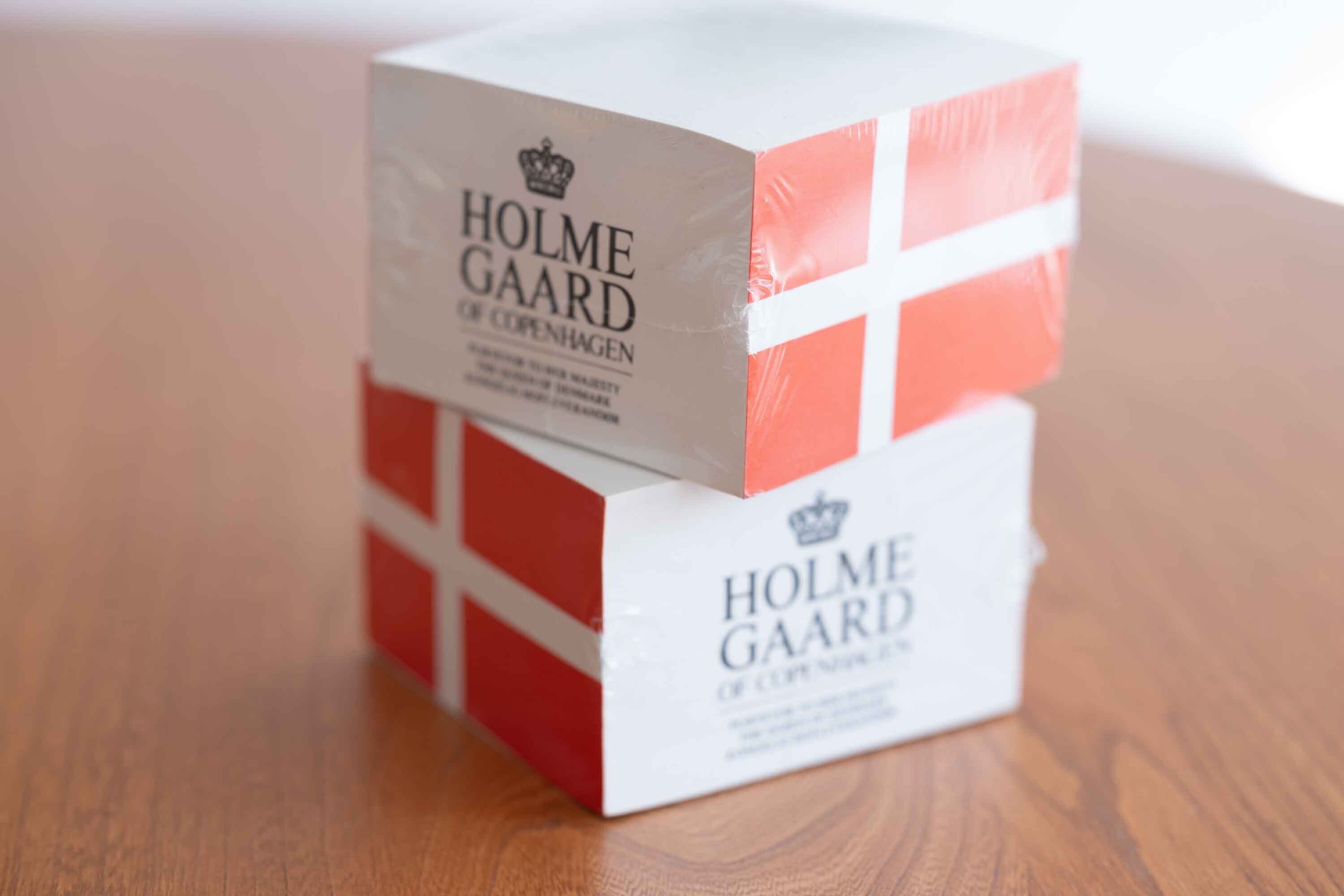 ホルムガード(Holmegaard )販促品のメモパッド 1つの値段です。2つあります。デンマーク国旗