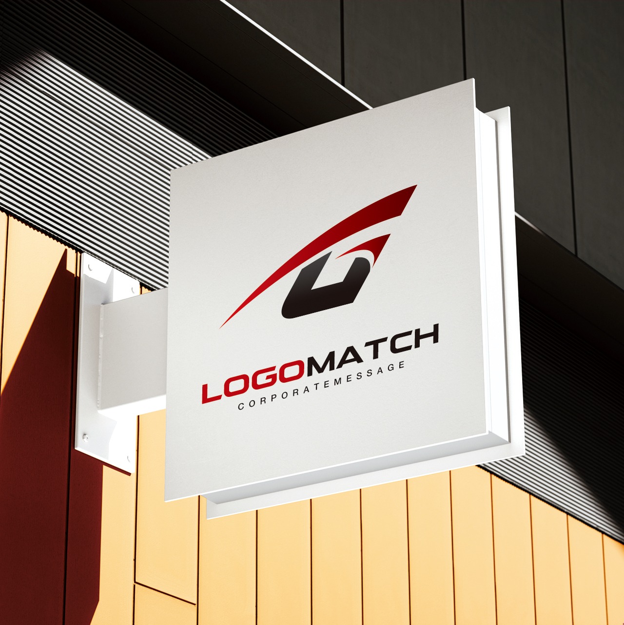 力強く前進するGのロゴ