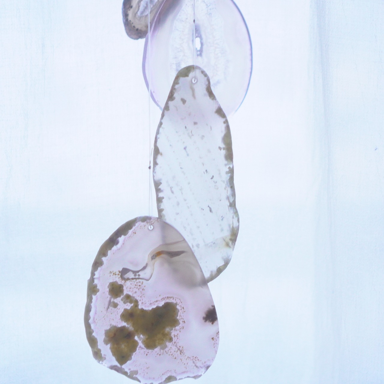 TSUKIKAGE - アゲートヒーリングチャイム / Agate Sun Catcher Wind Chime 540