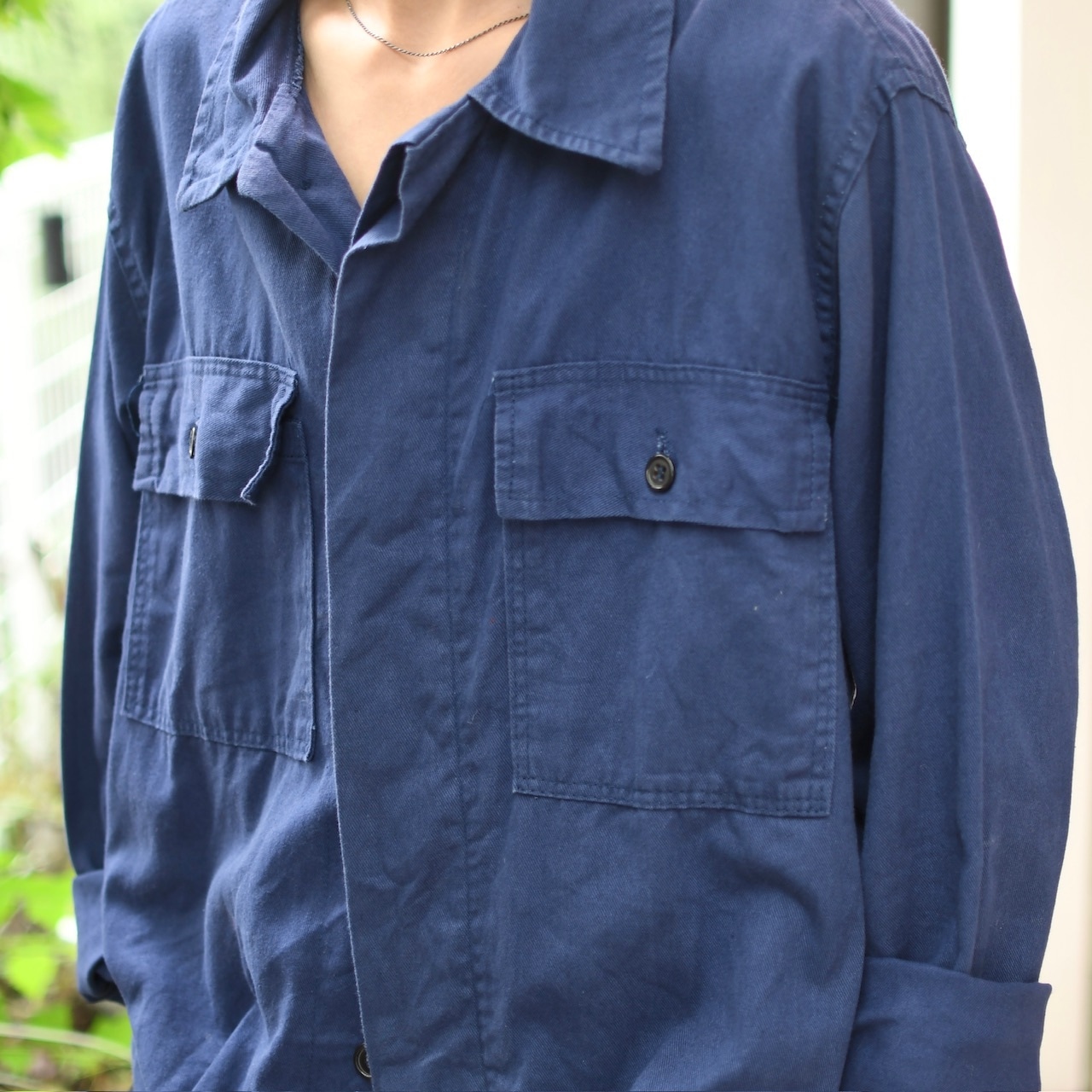 cotton twill euro work jacket