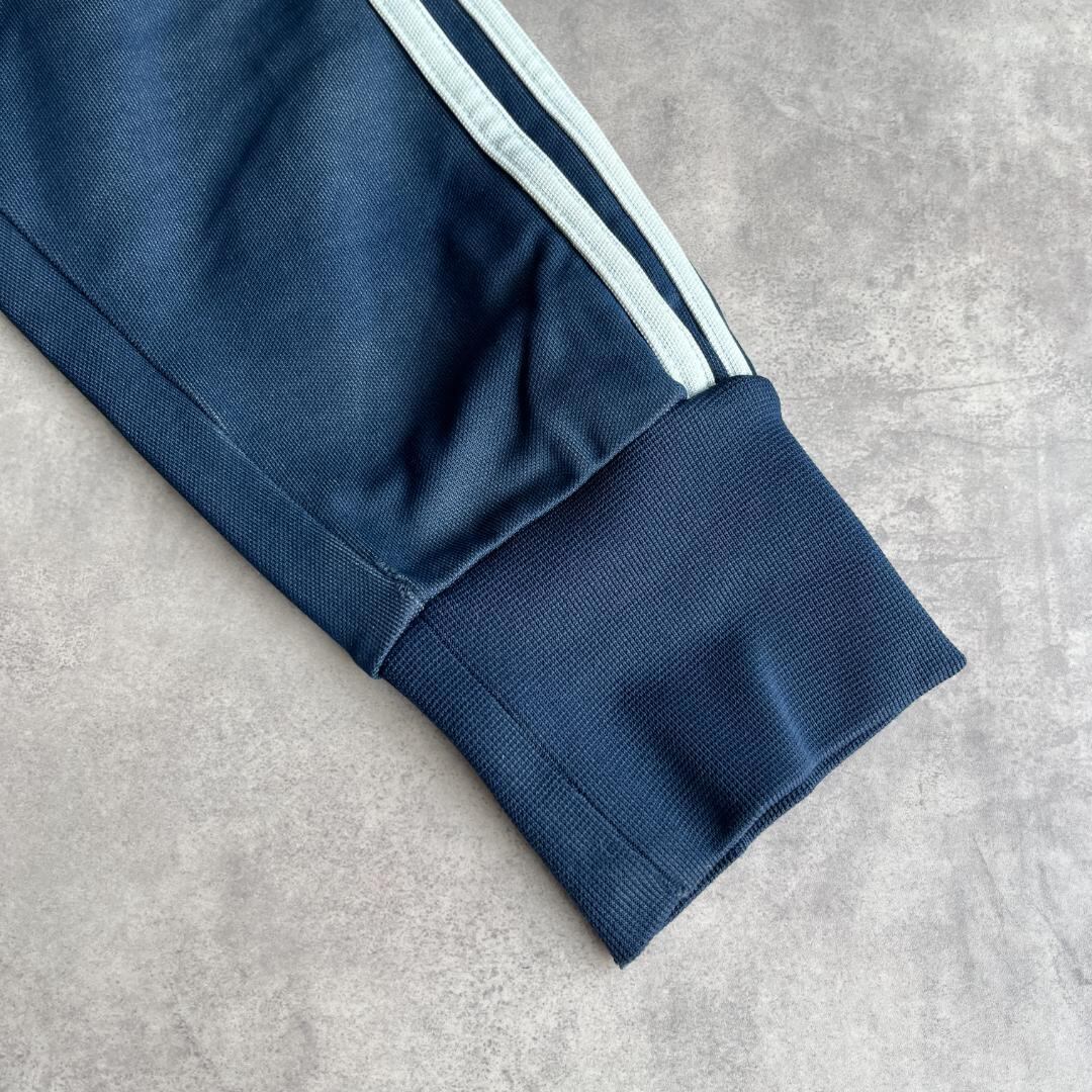 アディダス トラックジャケット ベッケンバウアー 古着 紺 XL 16111