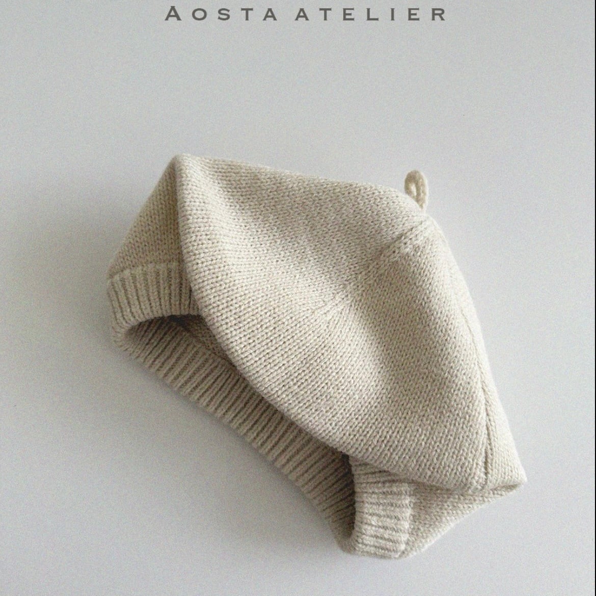 【即納】aosta / knit beret
