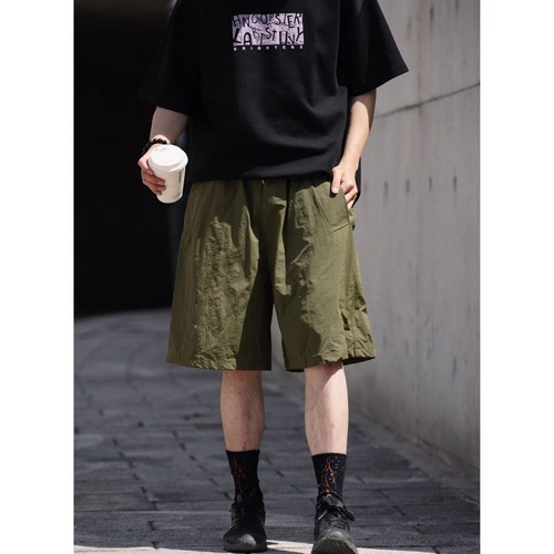 【NOEARS】Straight cropped pants