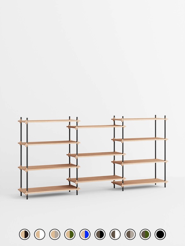 MOEBE Shelving System セット S.115.3.A（11カラー）