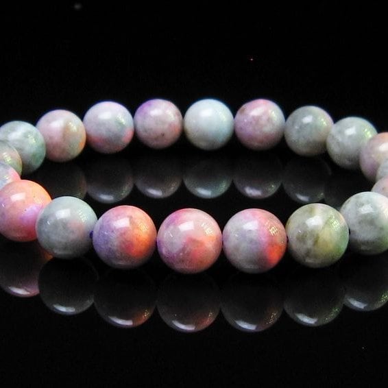 ハックマナイト ブレスレット 10mm 一点物 メール便可 111-49391