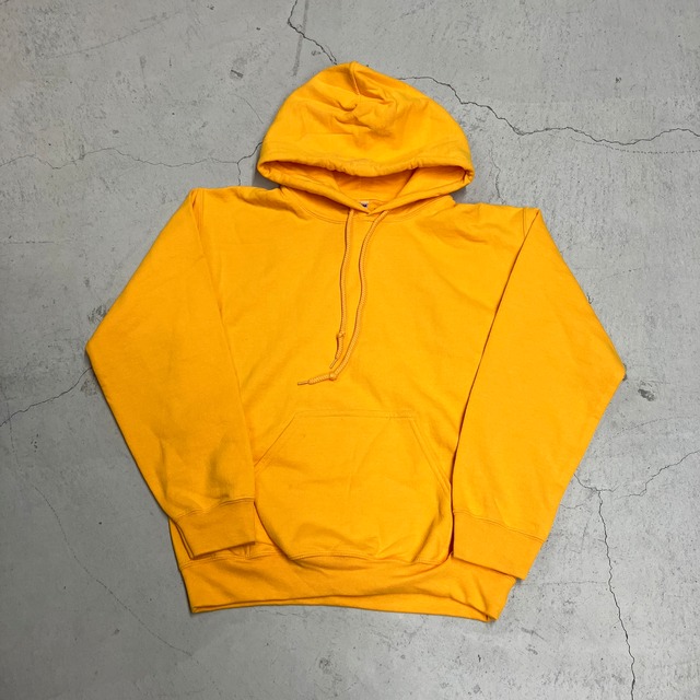 ④GILDAN SOLID PARKA YELLOW S