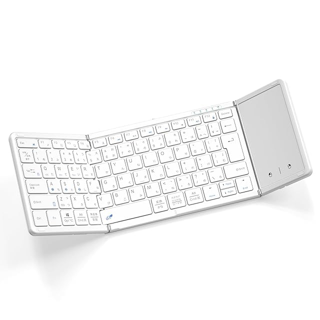 最新型】Omikamo キーボード bluetooth 折り畳み式 ワイヤレス JIS標準