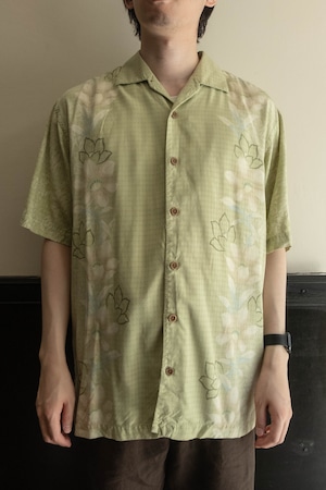 Tommy Bahama ウォッシャブルシルクL/Sシャツ 393B
