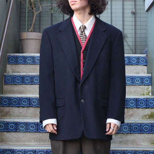 *SPECIAL ITEM* EU VINTAGE LORO PIANA WOOL DOESKIN TAILORED JACKET/ヨーロッパ古着ロロピアーナウールテーラードジャケット